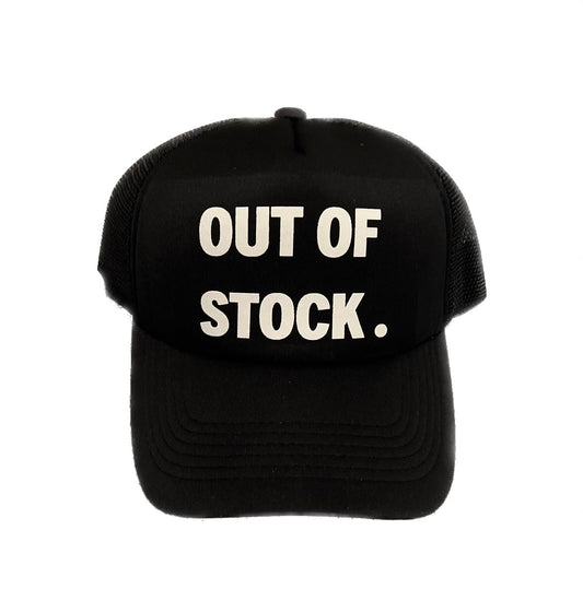 Black Trucker Hat