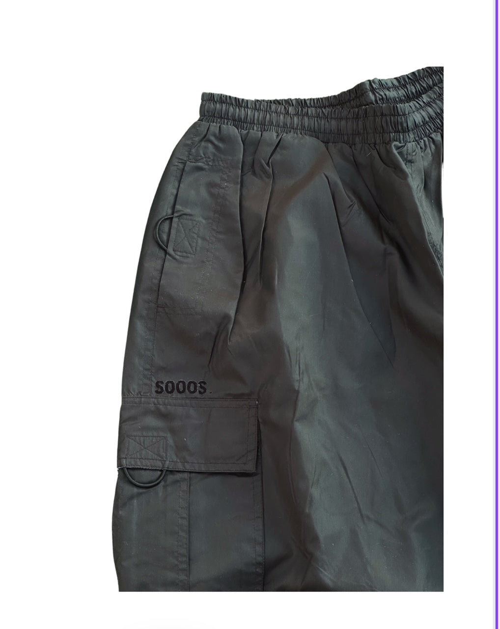Zip-Off Cargo Black